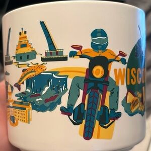 New 2024 Starbucks DISCOVERY Series Collectible WISCONSIN Mug 14 fl oz Boxed